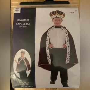 Kids King Robe Costume